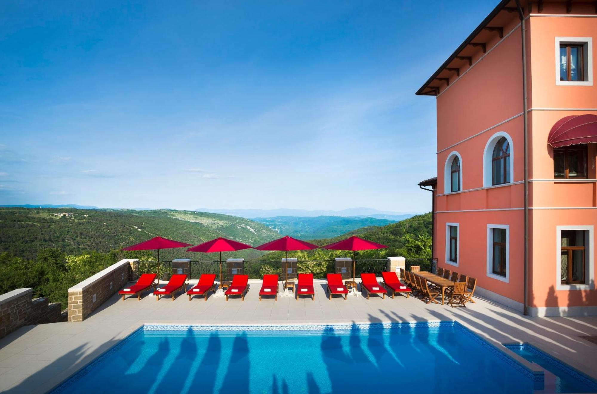 Palazzo Angelica B&B Adults Only Oprtalj Exterior foto