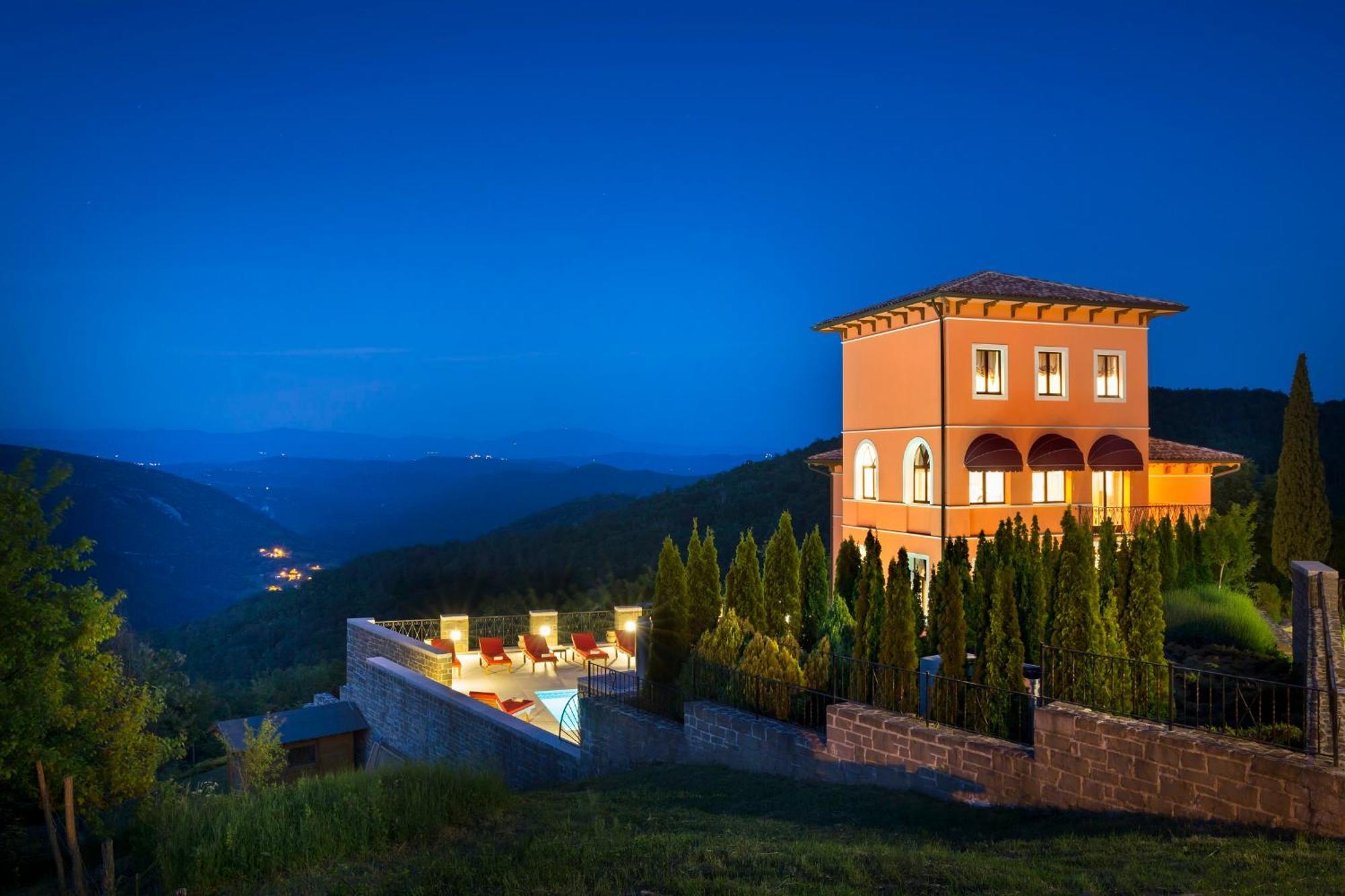 Palazzo Angelica B&B Adults Only Oprtalj Exterior foto